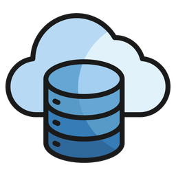 Cloud storage  Icon