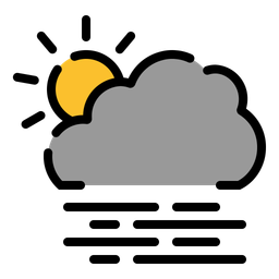 Cloudy Foggy Day  Icon