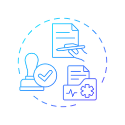 Filing workers compensation claim  Icon