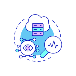 Monitoramento em nuvem  Ícone