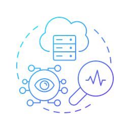 Monitoramento em nuvem  Ícone