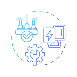 Cable layout and installation  Icon