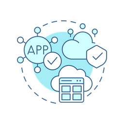 Cloud native security  Icon