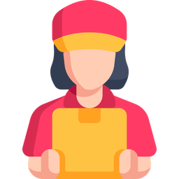 Deliverywoman  Icon