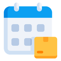 Delivery Schedule  Icon