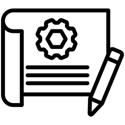 Blaupausenskizze  Symbol