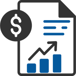 Fianncial Growth  Icon