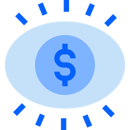 Dollar Eye  Icon