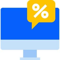 Online Discount  Icon