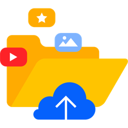 Cloud Folder  Icon