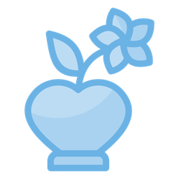 Heart Vase  Icon