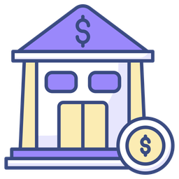 Bank building  Icon