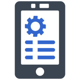 Mobile setting  Icon