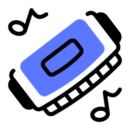 Harmonica  Icon