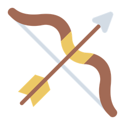 Bow And Arrow  Icon