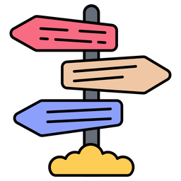 Business direction  Icon