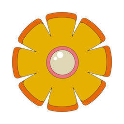 Herbstblume  Symbol