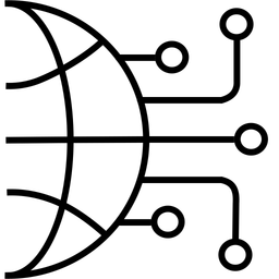 Datennetzwerk  Symbol