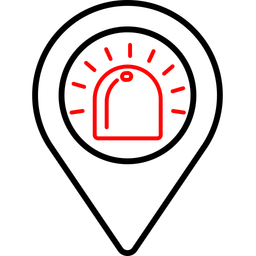 Emplacement de l'ambulance  Icône