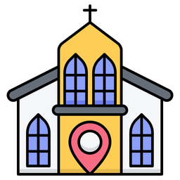 Localização da igreja  Ícone