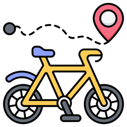 Bike Route  Icon