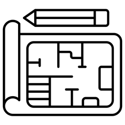 Gebäudeplan  Symbol