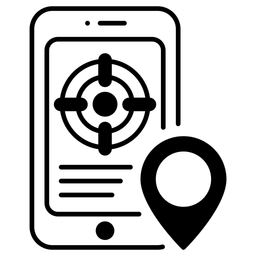 Aktueller Standort  Symbol