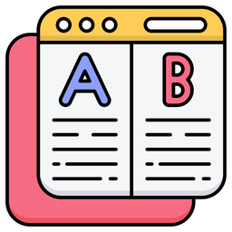 A/B-Tests  Symbol