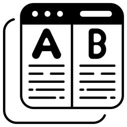 A/B-Tests  Symbol