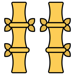 대나무 막대기  아이콘