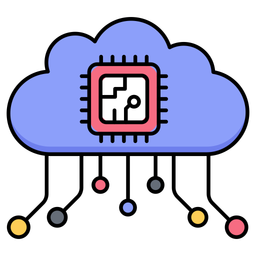 Cloud processing  Icon