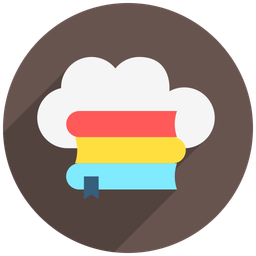 Cloud Library  Icon