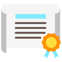 Certificate  Icon