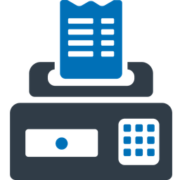 Abrechnungsmaschine  Symbol