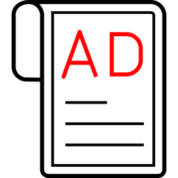 Ad content  Icon