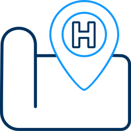 Hospital location  Icon