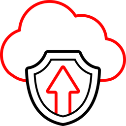 Cloud security  Icon