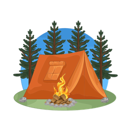 Camping  Icon