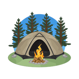 Camping  Icon