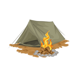 Camping tent  Icon