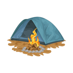 Camping tent  Icon