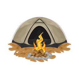 Camping tent  Icon