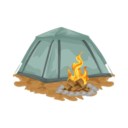 Camping tent  Icon