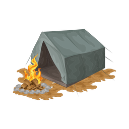 Camping tent  Icon