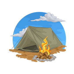 Camping tent  Icon