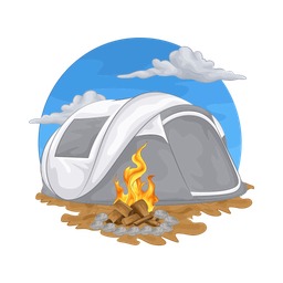 Camping tent  Icon