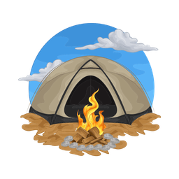 Camping tent  Icon