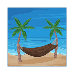 Beach hammock  Icon