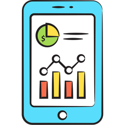 Mobile analytics  Icon