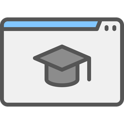 Online learning  Icon